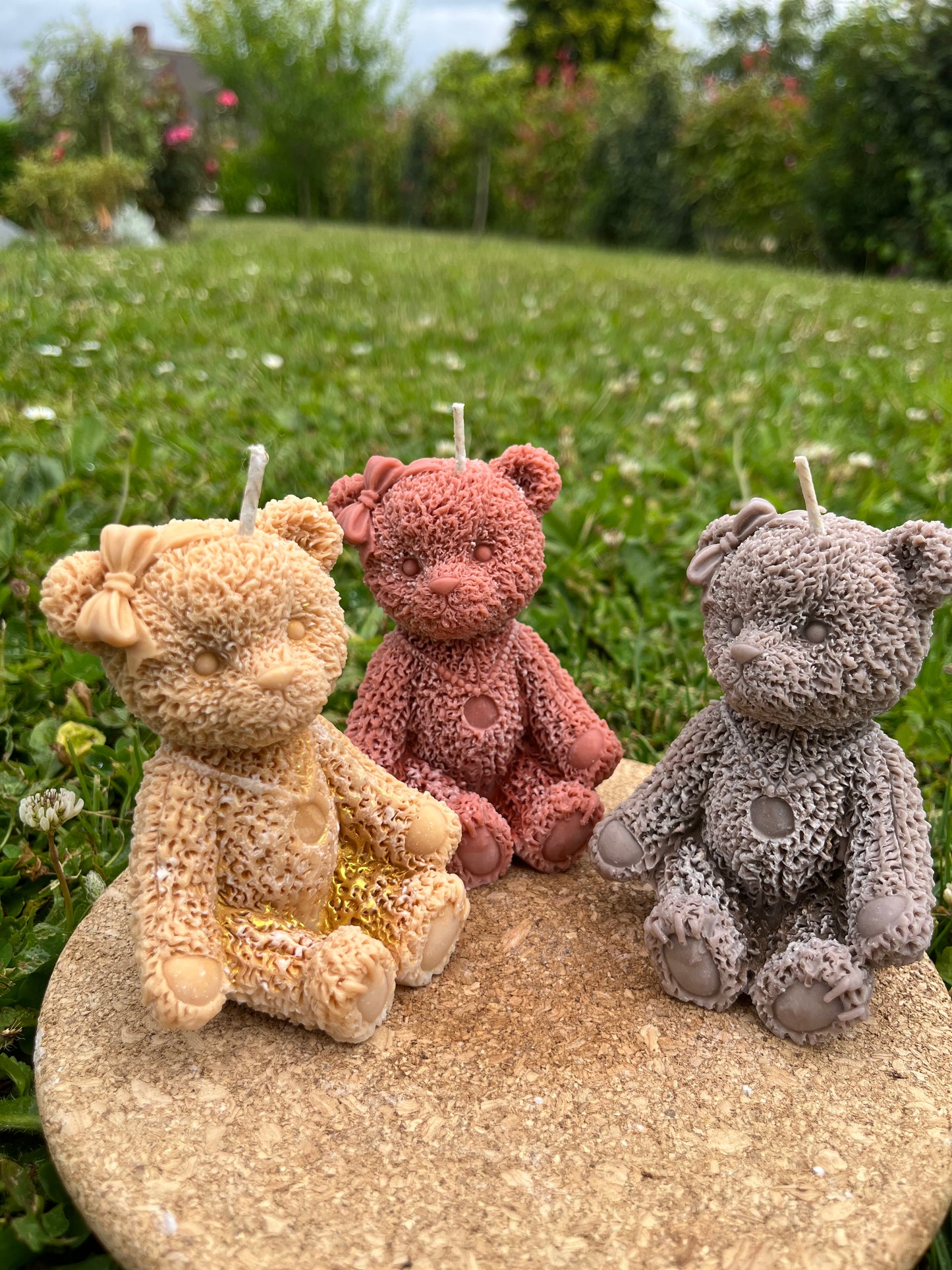 🧸 Ourson - Bougie moulée