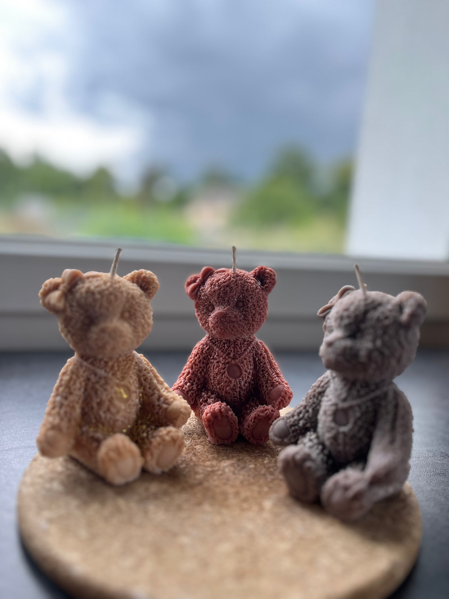 🧸 Ourson - Bougie moulée