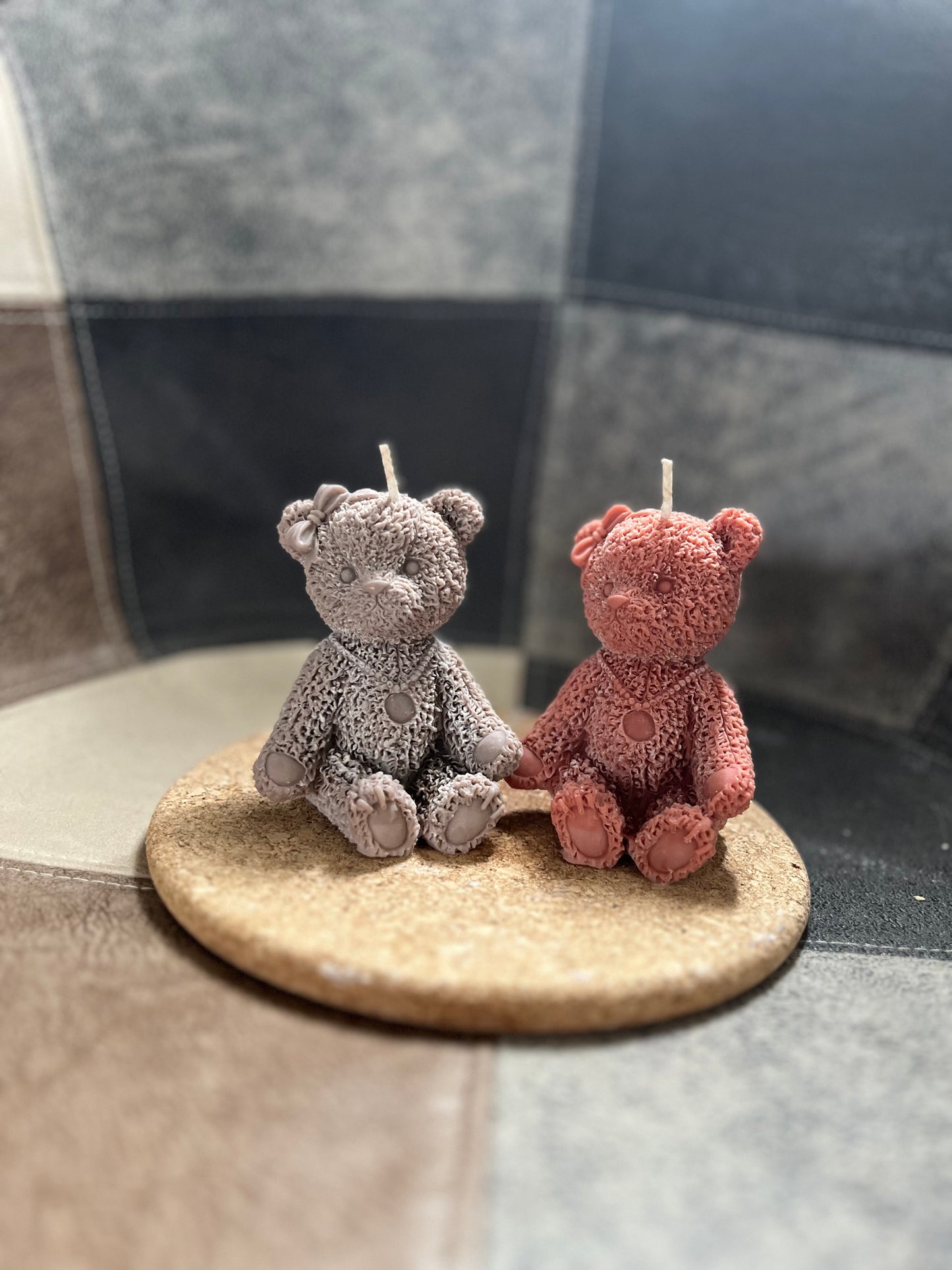 🧸 Ourson - Bougie moulée