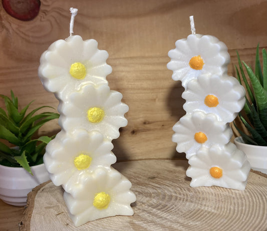 🌼 Marguerite - Bougie Moulée