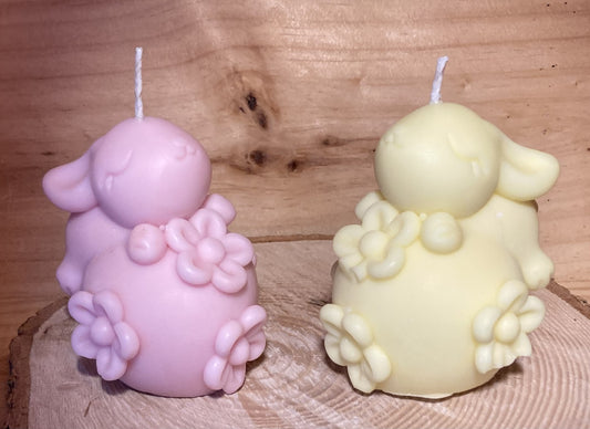 🐰 Lapin - Bougie Moulée